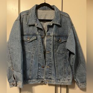 90s Classic Blue Denim Jacket